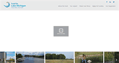 Desktop Screenshot of fundforlakemichigan.org